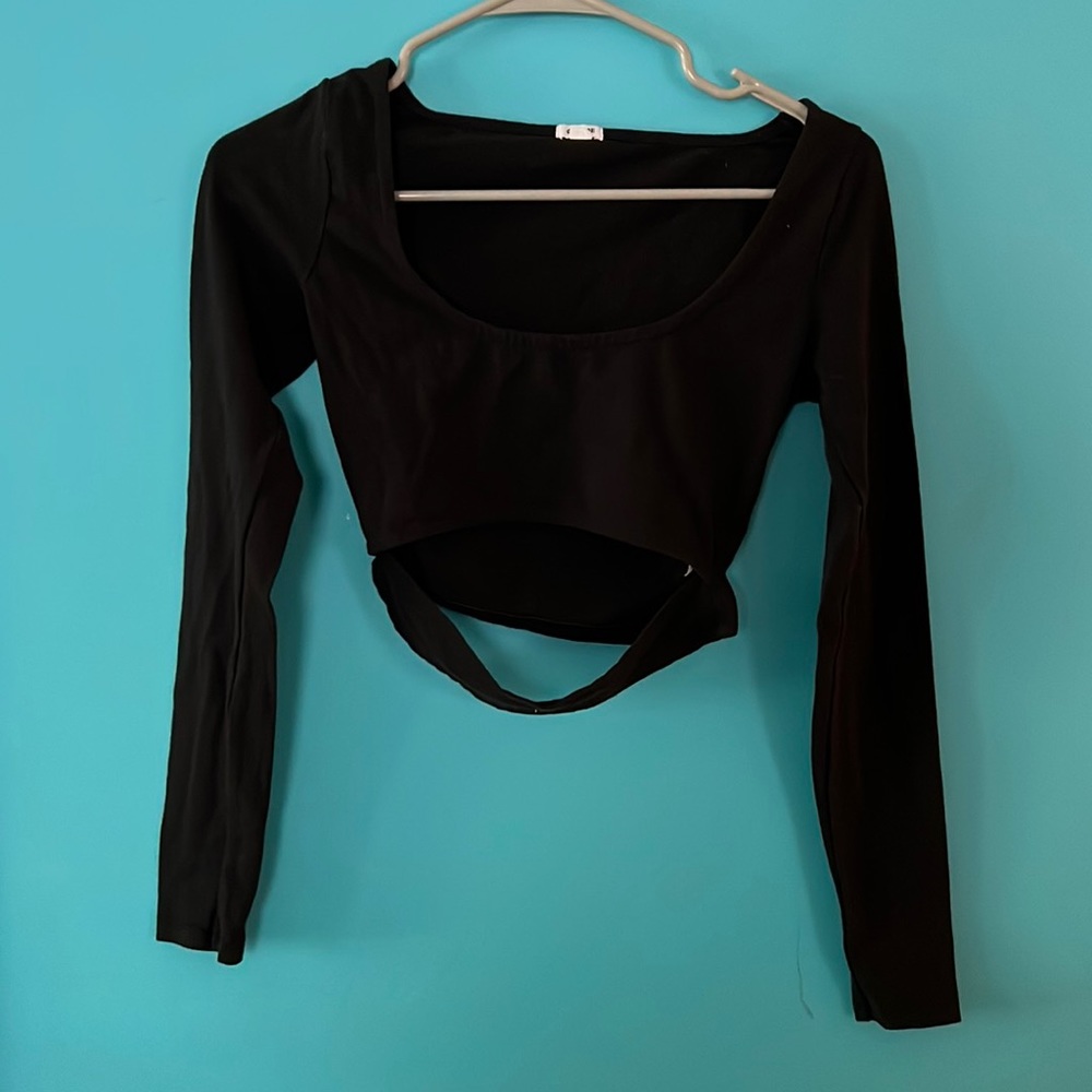 Long Sleeve Crop Top